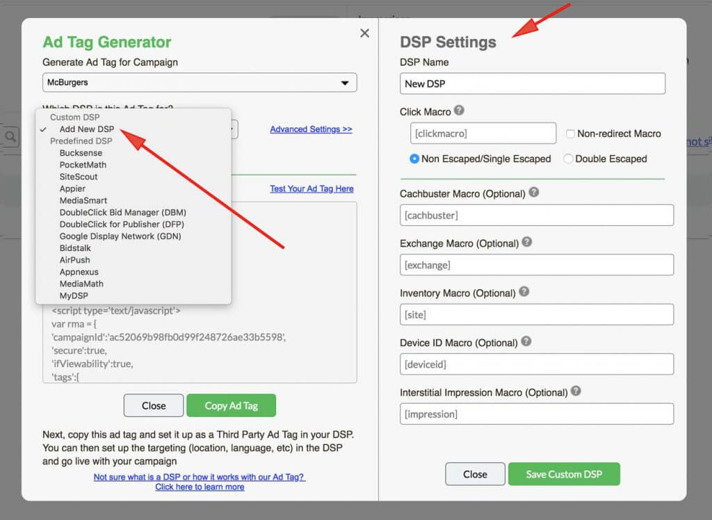 How To Use MobileAds' Ad Tag Generator 5