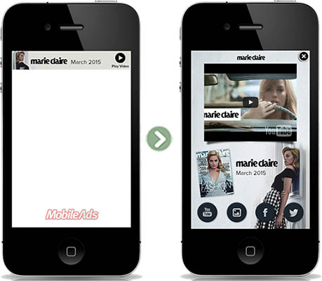 mobile ad format expandable