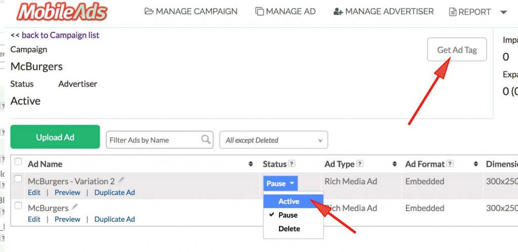 How To Use MobileAds' Ad Tag Generator 2